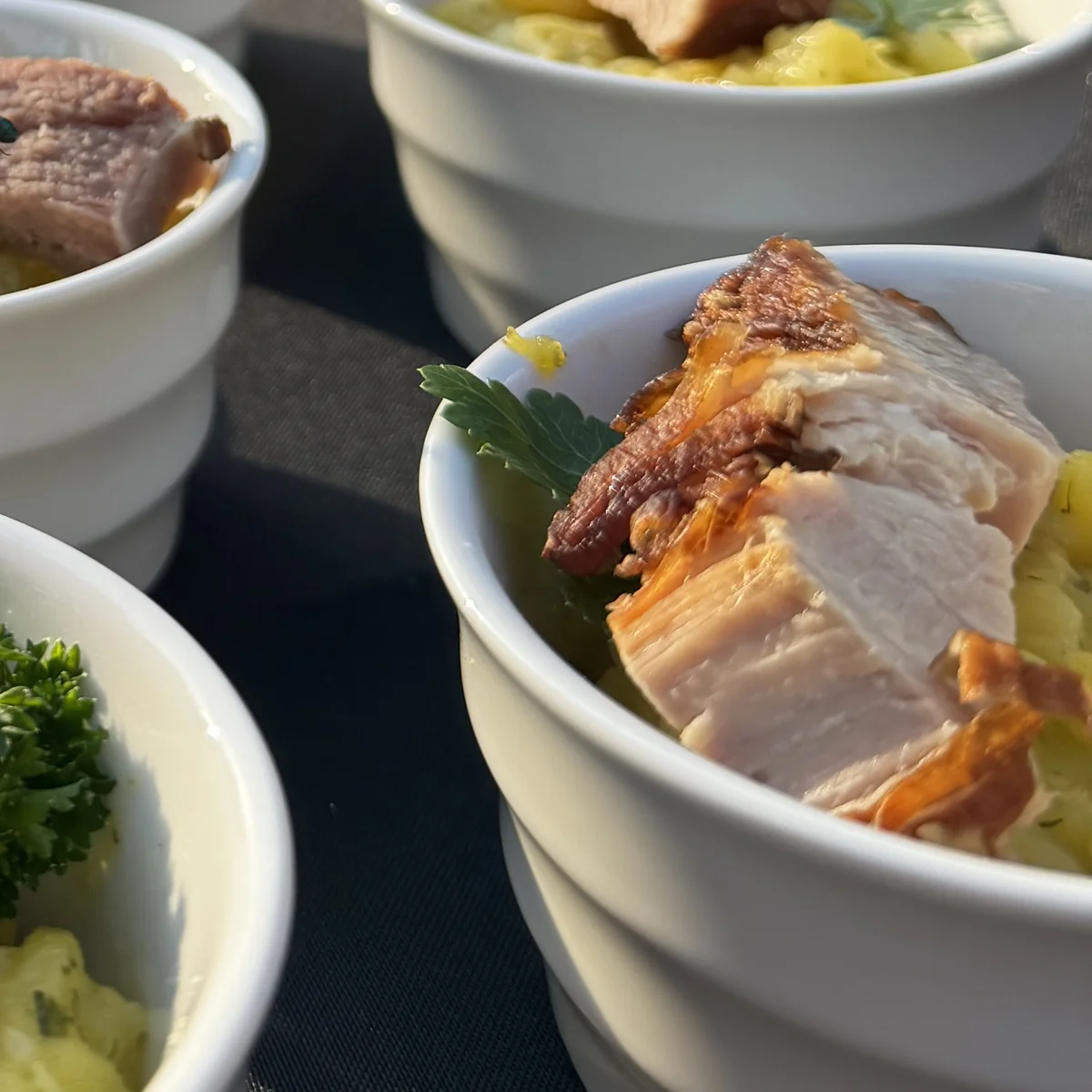 Schäufele mit Kartoffelsalat